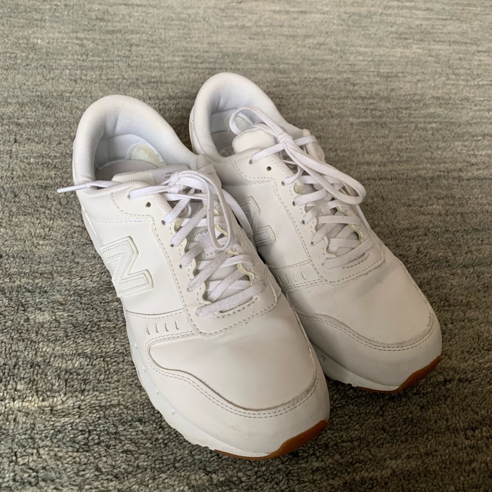 Leather White New Balance